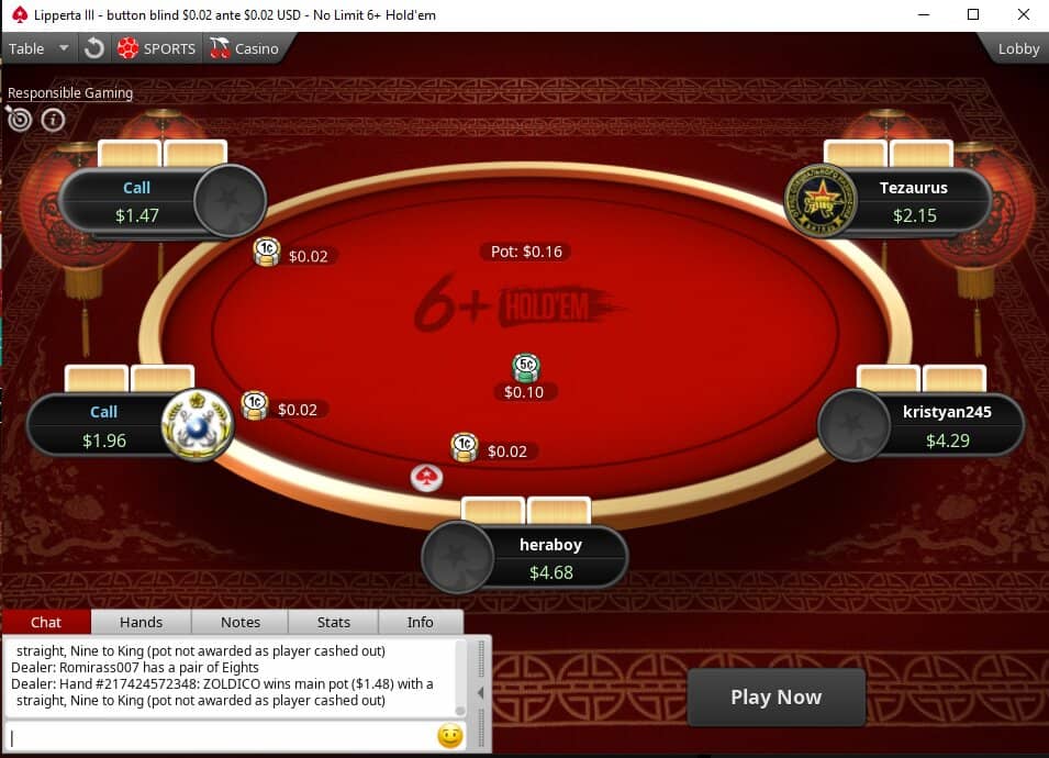 poker senhas online