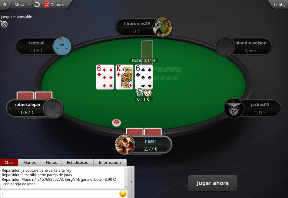 ¿Cuáles son los juegos en PokerStars?