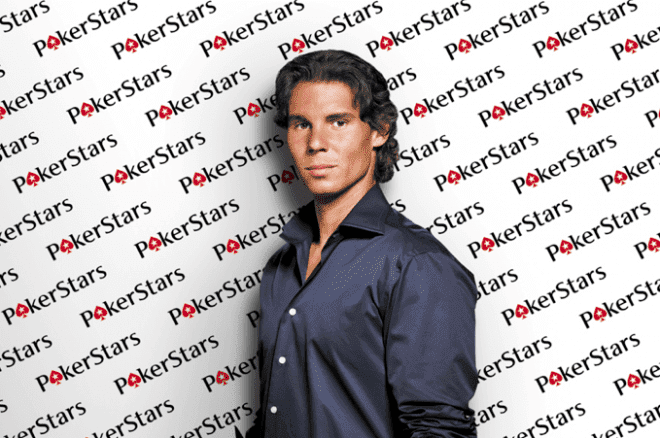 Tenista rafael nadal imagen publicitaria de Pokerstars apuestas deportivas