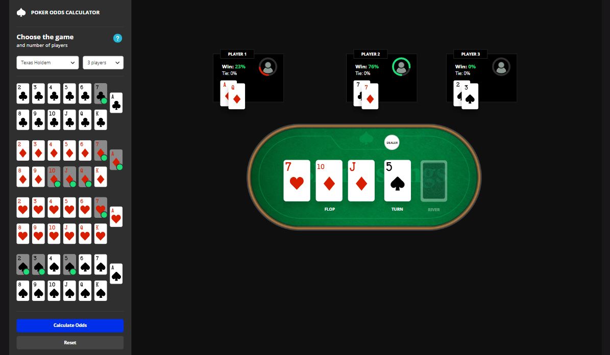 Texas holdem calculadora, texas holdem calculatem, gratis calcudoras de