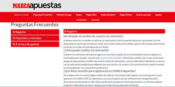 atencion al cliente marca apuestas