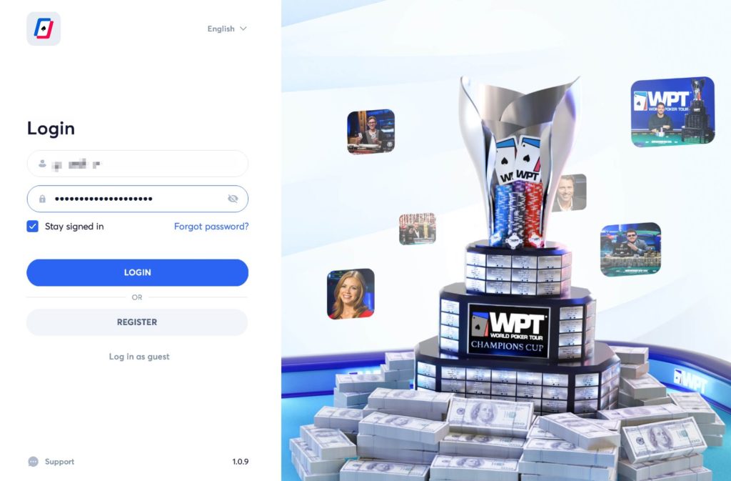 WPT Global Login