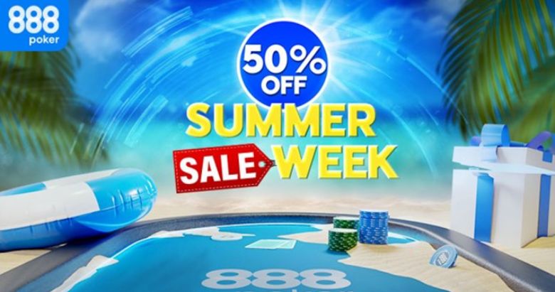 La Semana de Rebajas de Verano en 888poker es demasiado buena como para perdérsela