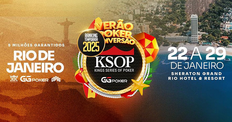 KSOP Río 2025: 100 Torneos, y millones en premios