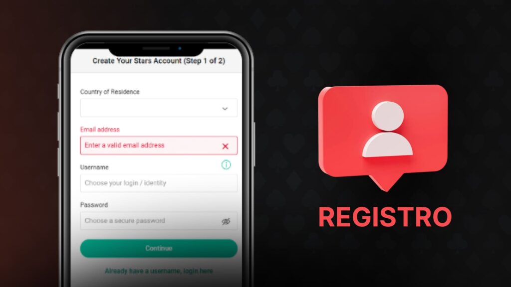 Listado de Poker Información de la aplicación móvil de Pokerstars: cómo crear una cuenta para comenzar a jugar