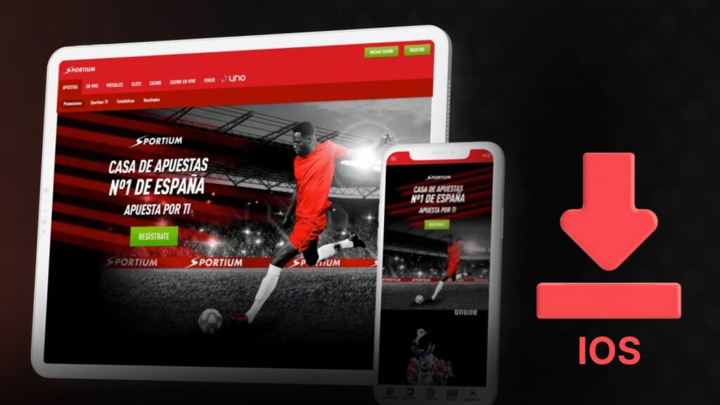 Información de Pokerlisting Sportium cómo descargar la aplicación en IOS