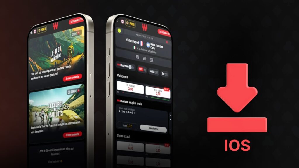 Listado de Poker Winmax información cómo descargar la aplicación en IOS