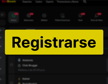 Busca el botón de “Registrarse”: 