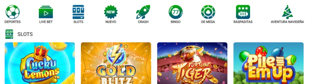 Juegos Disponibles en Brazino 777 Casino