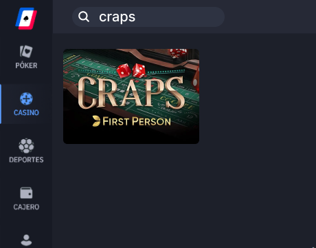 Entra en la sección de dados: