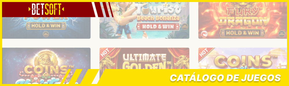 Catálogo de Juegos Betsoft para Casinos Online