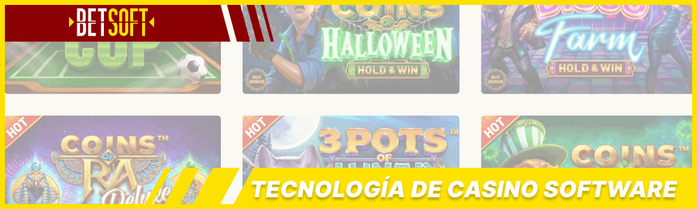 Tecnología de Betsoft Casino Software
