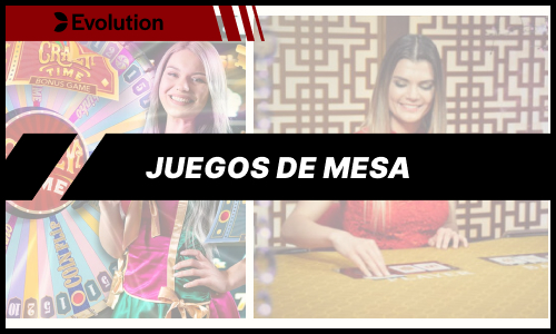 Juegos de Mesa Evolution Gaming