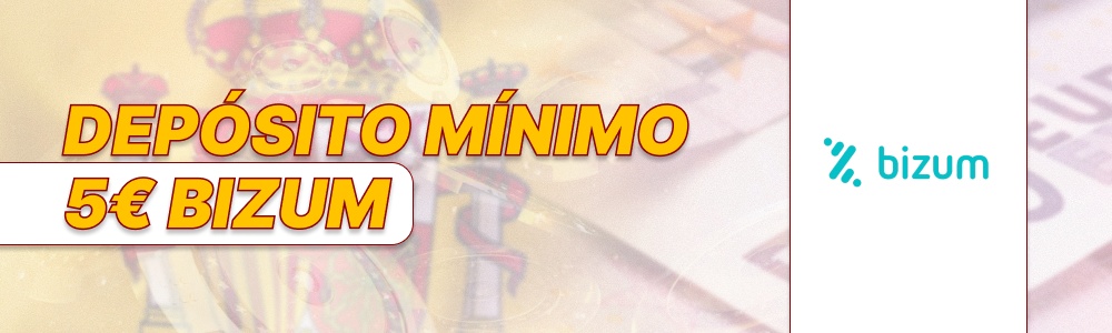 Casinos que aceptan depósitos mínimos de 5 euros con Bizum