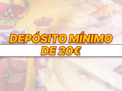 casinos con un depósito mínimo de 20 euro