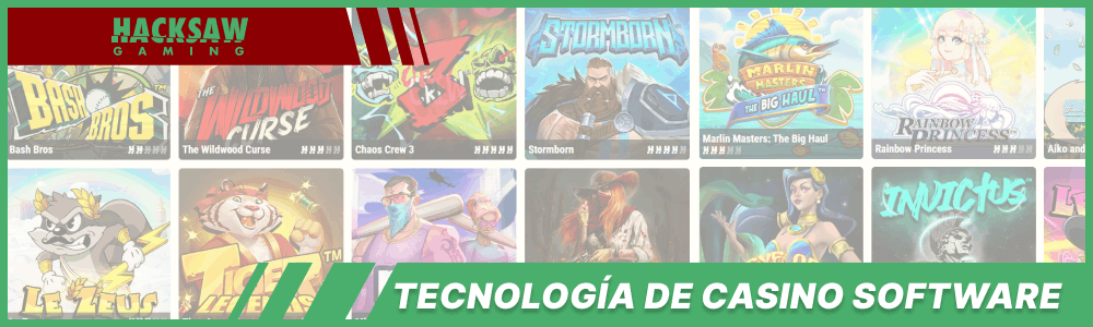 Tecnología de Hacksaw Gaming