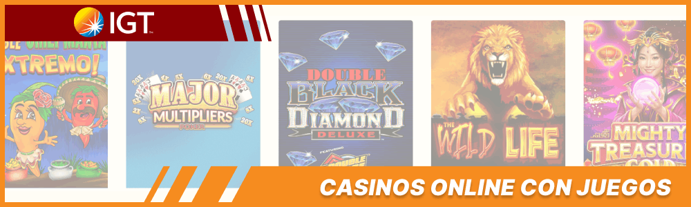 Casinos Online con Juegos de IGT Recomendados