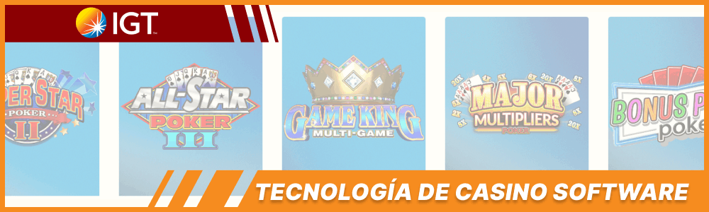 Tecnología de IGT Casino Software y Enfoque Omnicanal