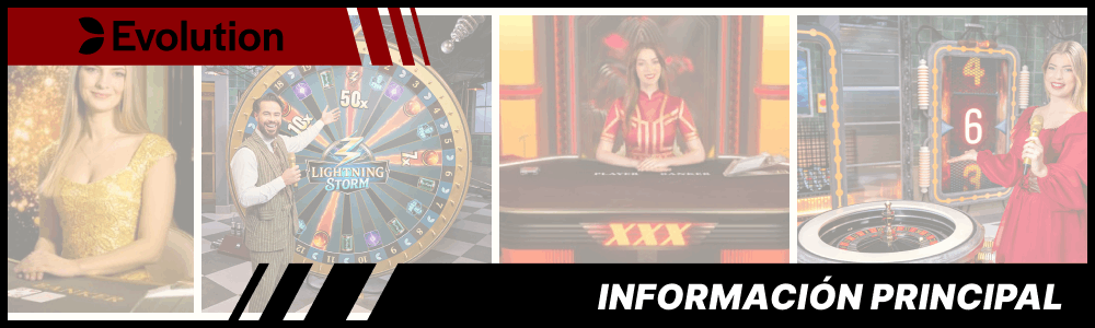Información Principal de Evolution Gaming