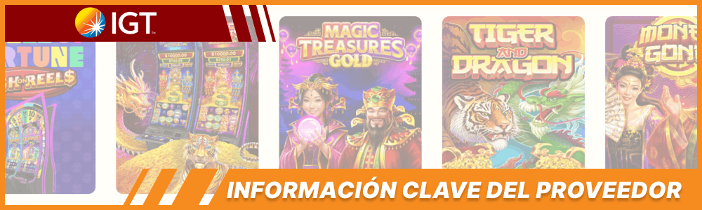 Información Clave del Proveedor IGT