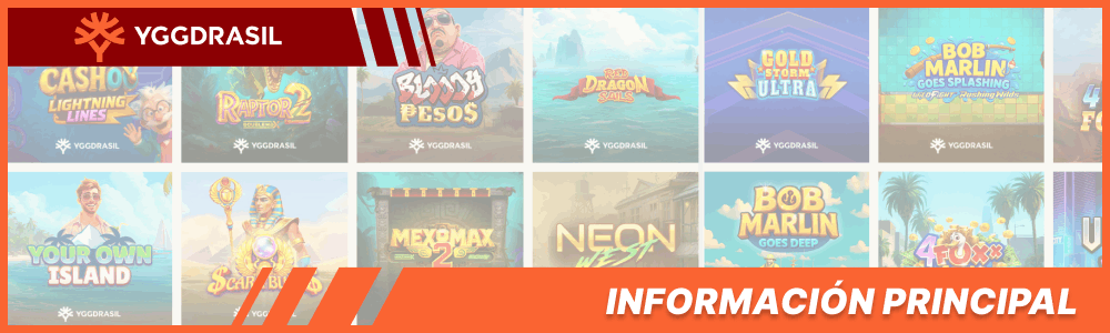 Información Principal de Yggdrasil Gaming