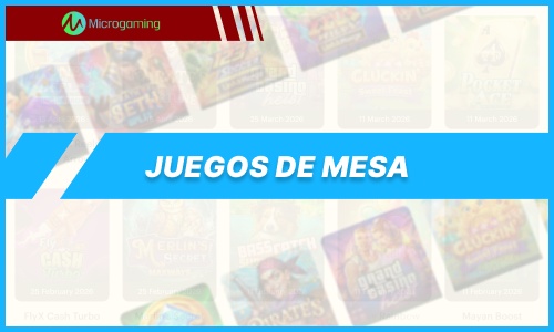 Juegos de mesa de Microgaming