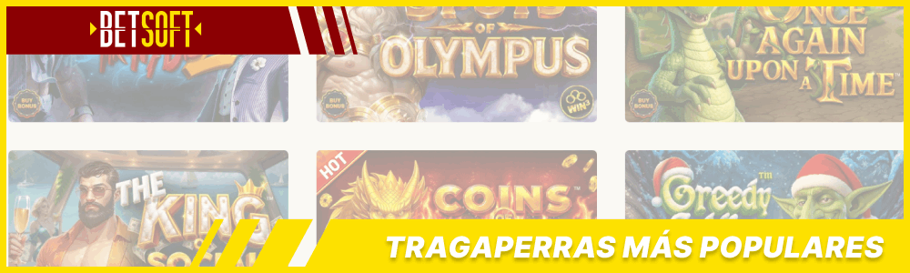 Tragaperras Betsoft Más Populares en Casinos Online