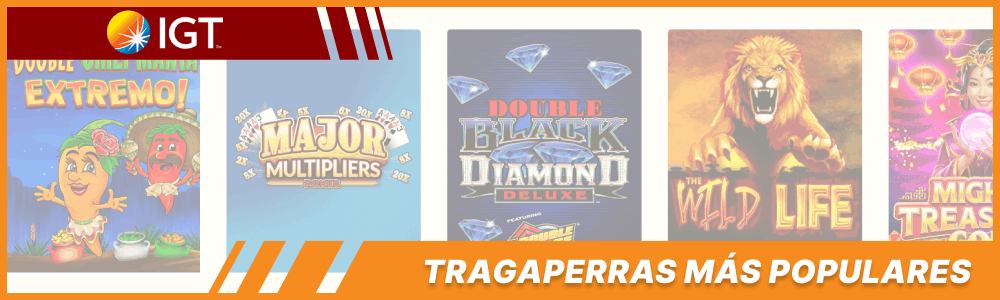 Tragaperras IGT Más Populares en Casinos Online