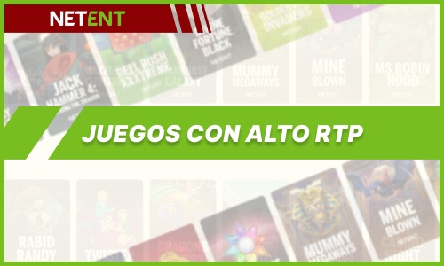 Juegos de NetEnt con un alto RTP