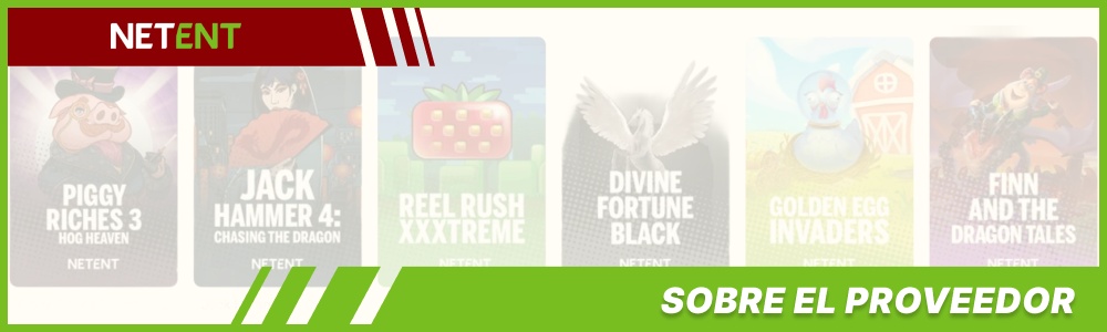 NetEnt: Acerca del proveedor