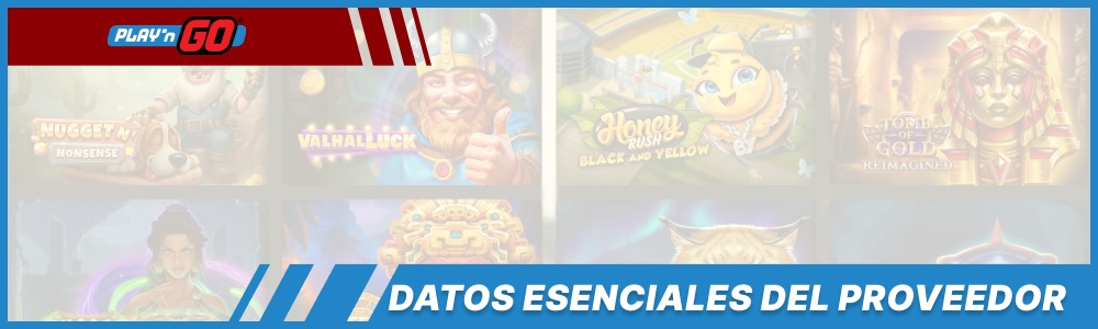 Play'n Go: datos esenciales del proveedor
