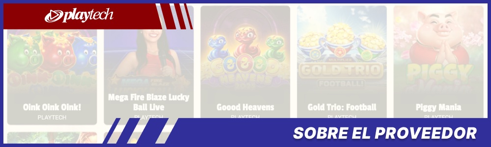 Playtech: Acerca del proveedor