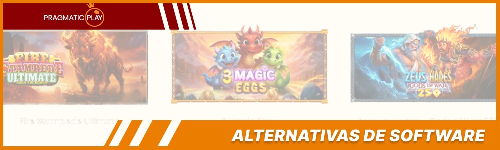 Alternativas de software de casino de Pragmatic Play