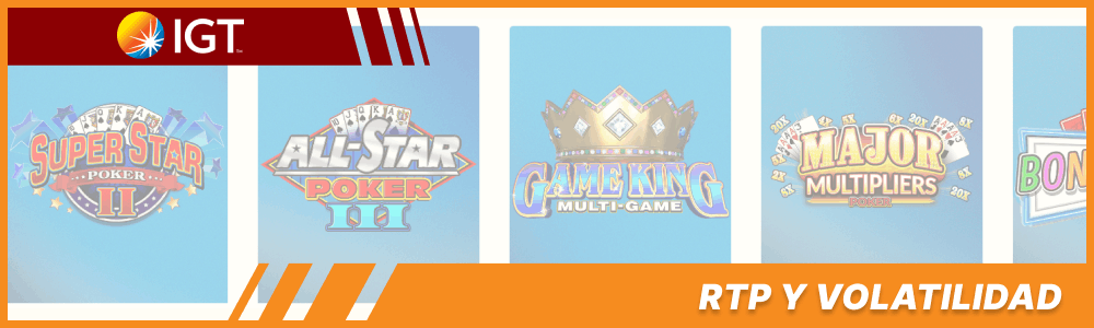 RTP y Volatilidad en los Juegos IGT