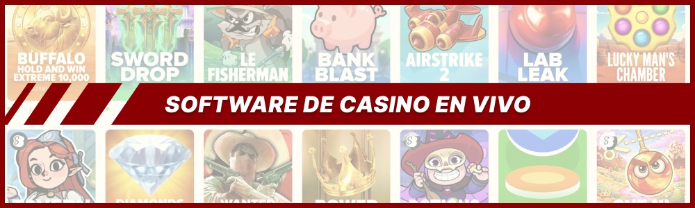 software de casino en vivo