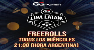 GGPoker liga latam freerolls.