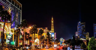 Las Vegas durante los WSOP de 2022