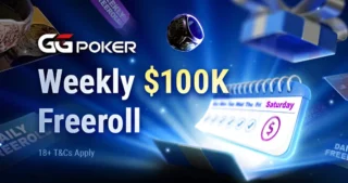 GGPoker Freeroll Semanal de $100.000