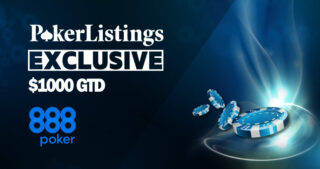 Torneo exclusivo de PokerListings de 1.000 $ GTD.