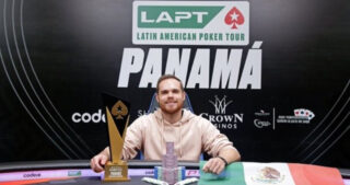 Campeon Anton Meekma, PokerStars LAPT Panama 2023.