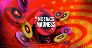 ¡Más de 3 millones de euros garantizados en la Mid-Stakes Madness!