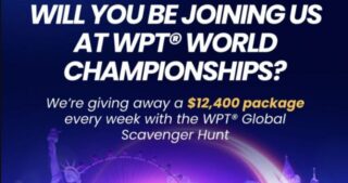 WPT Global World Championship Scavenger Hunt